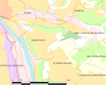 Map commune FR insee code 76103